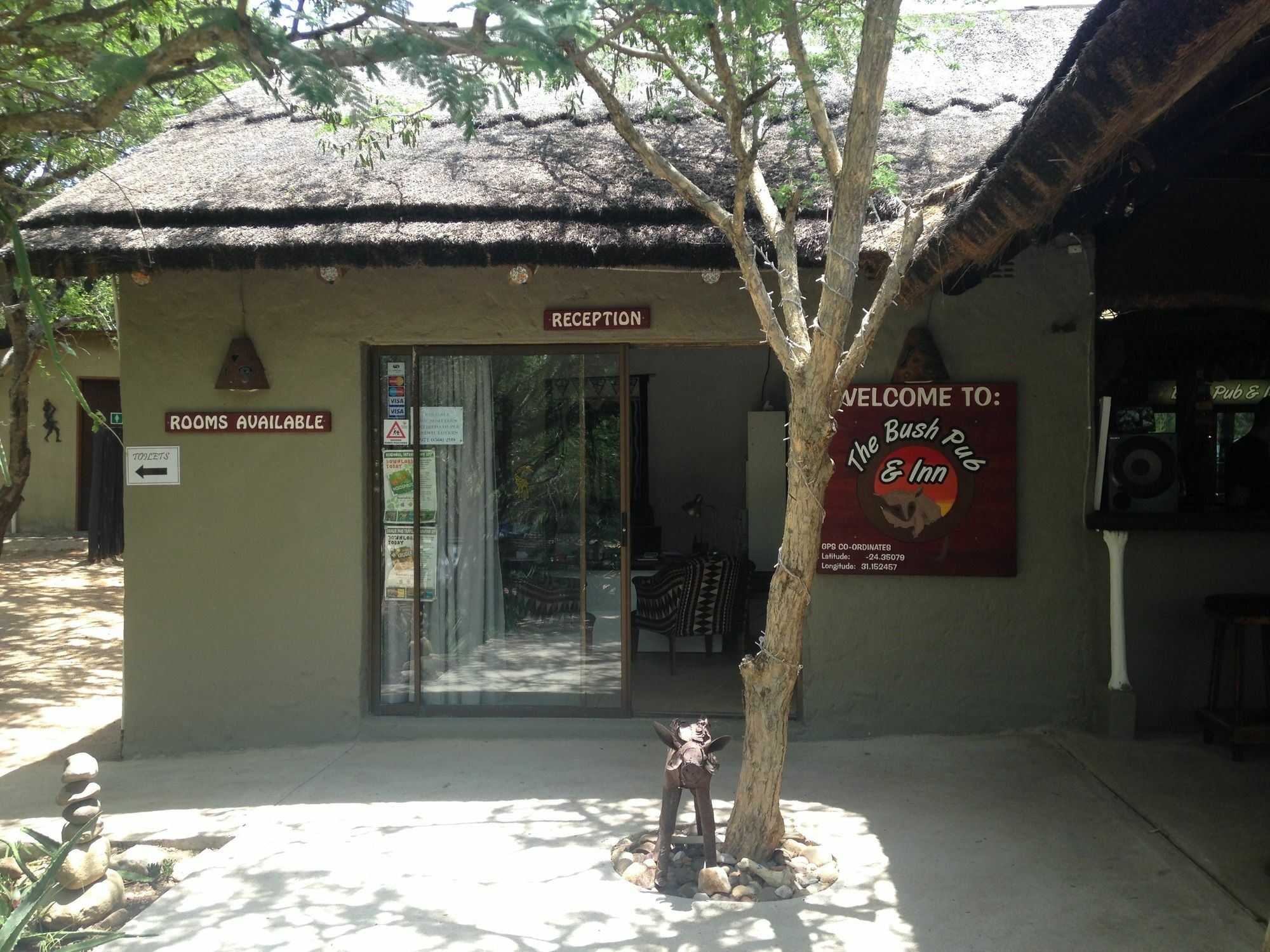 הודספרויט Bush Pub & Inn מראה חיצוני תמונה